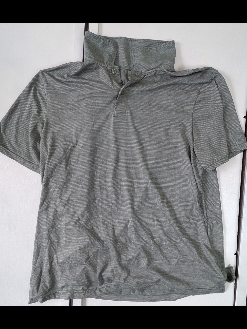32 Degrees Men's Heather Green Short-Sleeve Polo